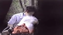 野外発情カップル