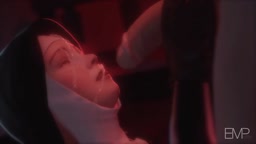 3d Nun Whore