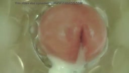 Inside a Fleshlight Fully Seeded Cum