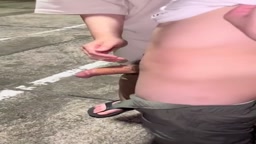 【無】外で手コキ03【射精あり】