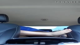 Lady being fucked In Restaurant Parking Lot