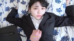 スーツの美女に中○し