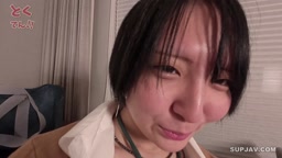 無修正＜黒髪ショートボブEカップ！背徳感ある儚げな18喘ぎ声かわいい＞AFTERclass個撮ゴム外したナマ挿入に理性ブッ飛び～濃厚中出ししてきました