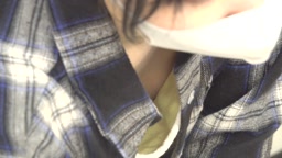 お絵描き教室/胸チラ 美大生 ノーブラ乳首