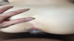 スマホ個人撮影　幼児体型なJD(10代)をバックで接写ハメ撮りしてみた