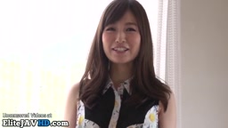 Japanese beautiful sweet teen enjoys sex