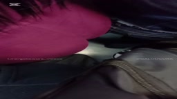 encoxada on soft ass legging pink on bus by galoucura