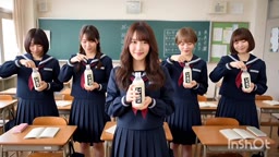 「AI作成」あのタピオカ超えのJCJK人気の高濃縮タンパク質飲料「ＺＡ－ＭＥＮ」