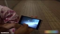 浴衣ギャル2人と３P