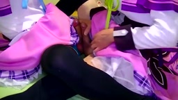 Two Japanese CD frottage