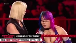 WWE無敗のアスカがポロリしてしまった（1分16秒）スローバージョン