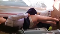 fc2 jkの家で隠れてながらsex #1