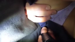 #07 ★4 モデル体型な美脚JK、降り際ガチ抵抗