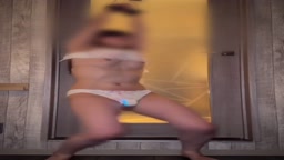 ガクガク立ちオナニー