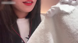 ASMR Kiss and Licking plastic wrap