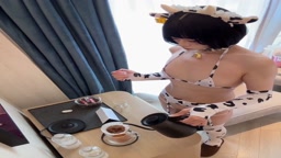 セクシーなミルクコーヒータイム♡