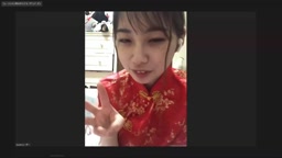 チャイナコス　zoomオナニー