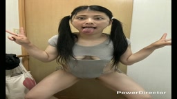 眼鏡美人のアヘ顔ダブルピース、アナルもしっかり見せます