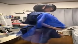 アイドルが舞台衣裝を着てZoomオナ