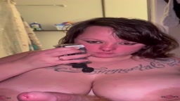 Thick Babe Wraps a Cock in Her Huge Pierced Titties