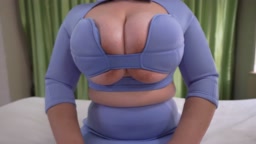 まるでパイズリ専用な服を使った着衣パイズリが気持ちよすぎて