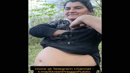 Mature Lactating BBw in Jungle