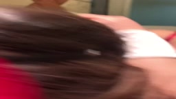 バニーガールのポッキーゲームフェラ♡