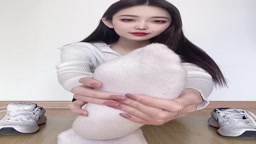 美女の足裏じっくり見せ♡