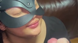 Asian Huge cumshot facial (AznCumQueen)