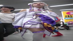 エミリア 逆さ Cosplay