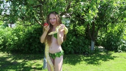 Delia as Eve
