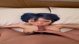 コンカフェ嬢　顔射