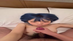 コンカフェ嬢　顔射（アヘ顔少し）