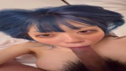 コンカフェ嬢　顔射