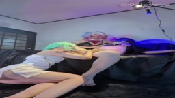 #03loveyo #推特 #双女主 #裸足 #龟头责 #cos 33 双人 初音未来 兔子洞 黑丝 韶华 裸足 调教 足交 打飞机 龟头责 倒计时