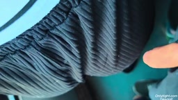 he presses his dick into a soft ass