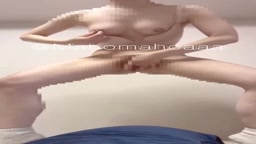 ガニ股オナニー