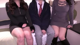 美爆乳お姉さん2人 童貞男子 myfans