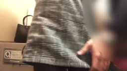 新幹線で生中だし前編