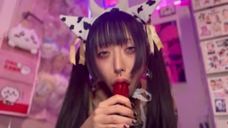 森永める ディルドフェラ