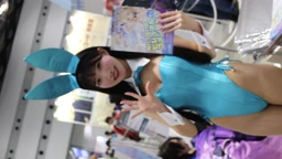 c107　バニーガール　コスプレ