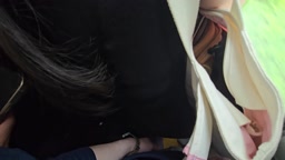 #83 ★3 体つきがｴﾛすぎ超絶ﾓﾃﾞﾙ体型くびれﾃﾞｶ尻ｷﾞｬﾙ ﾐﾆ丈の激ｴﾛﾀｲﾄﾜﾝﾋﾟｰｽで満員電車に駆け込み乗車