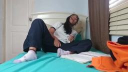 Asian Teen Webcam Girl's Solo Orgasm