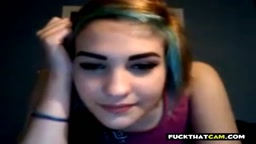 Emo Amateur's Funky Hair Cam Show