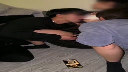 清楚系美女の寝取られ初3P①