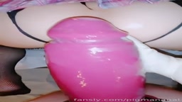 PIG プラグとディルドはめとフィスト