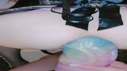 PIG プラグとディルドはめ