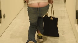 buttcrack woman