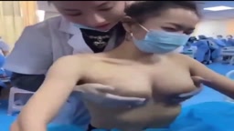 実習　乳丸出し