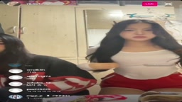 韓国学生インスタライブ